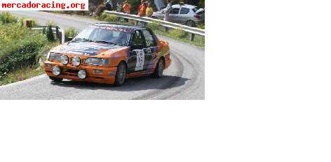Se vende  ford sierra cosworth gr.a  campeon de catalunya 20