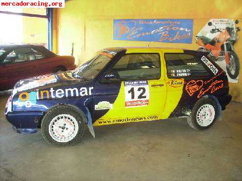 Vendo golf rally preparacion tierra