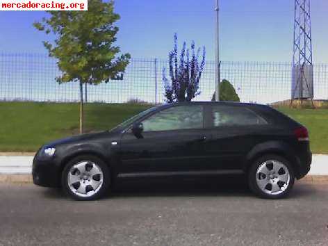 Audi a3 2.0 tdi 140 cv. ambition negro 3p.