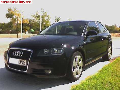 Audi a3 2.0 tdi 140 cv. ambition negro 3p.