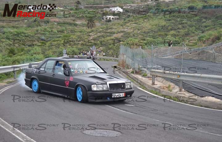 Mercedes 190 2.3 16v sin catalizar, completa con todas sus puertas etc ,barras anti vuelco de 6 punt