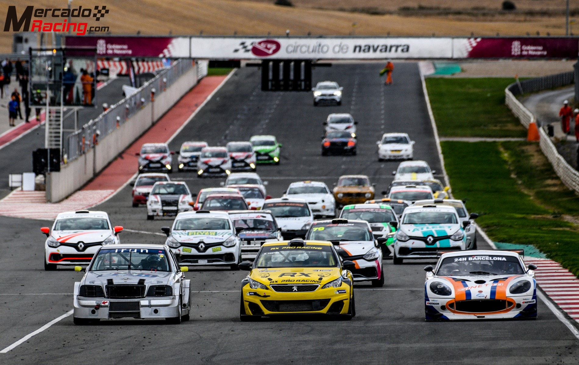 Ginetta g50 gt4 listo para correr