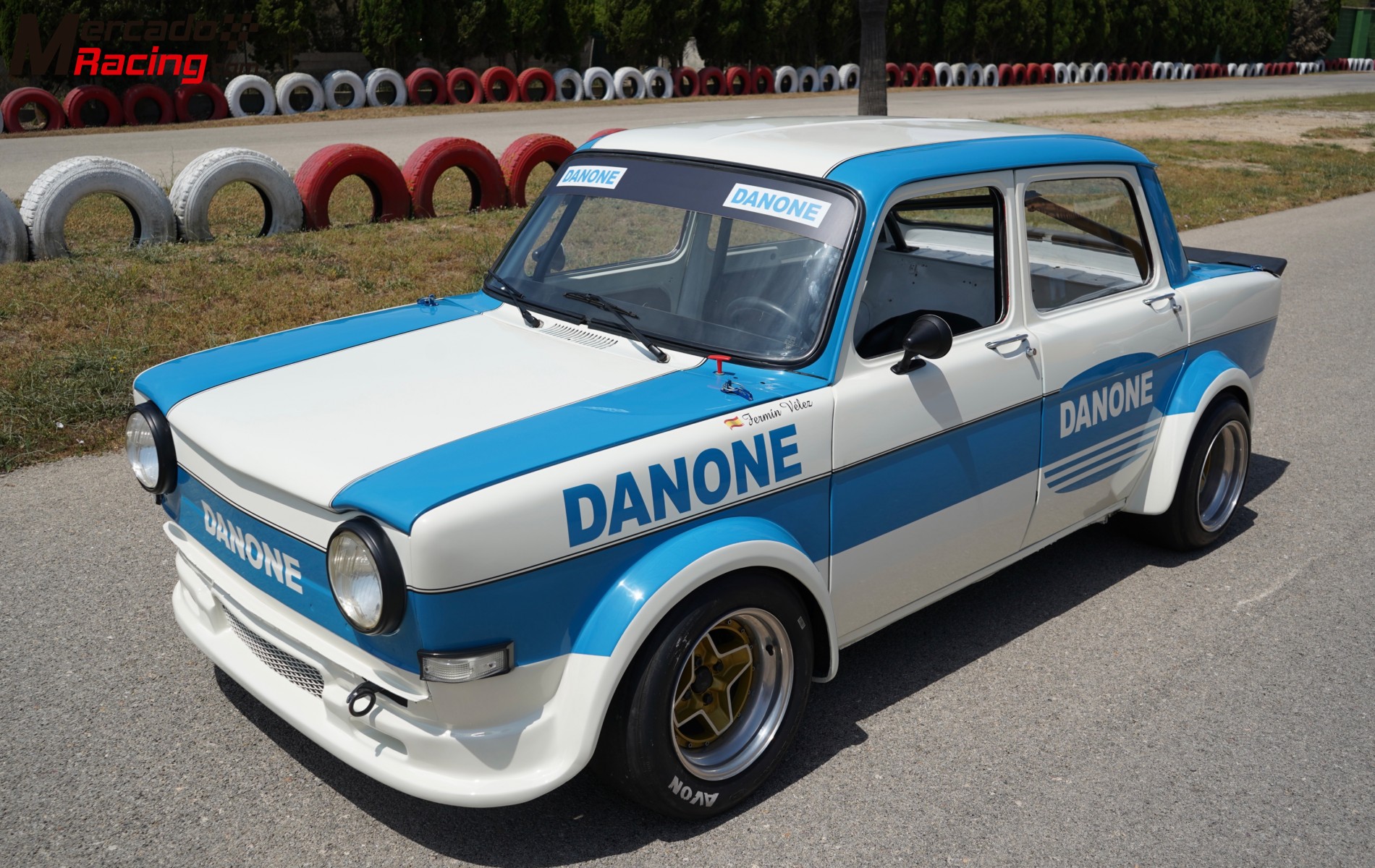 Simca rallye danone ex - fermín vélez