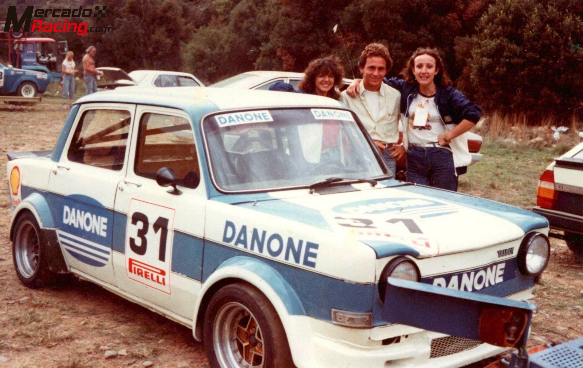Simca rallye danone ex - fermín vélez