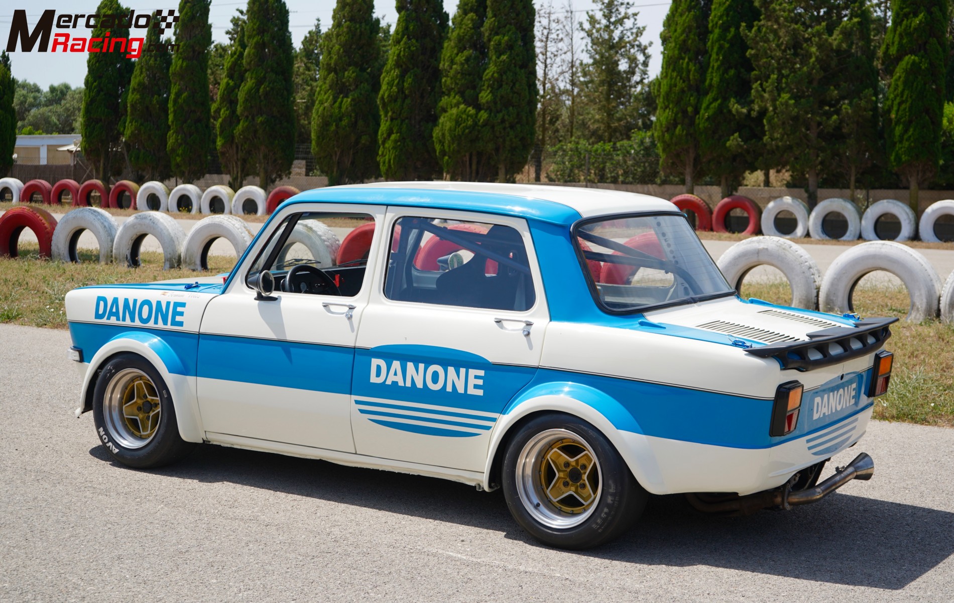 Simca rallye danone ex - fermín vélez