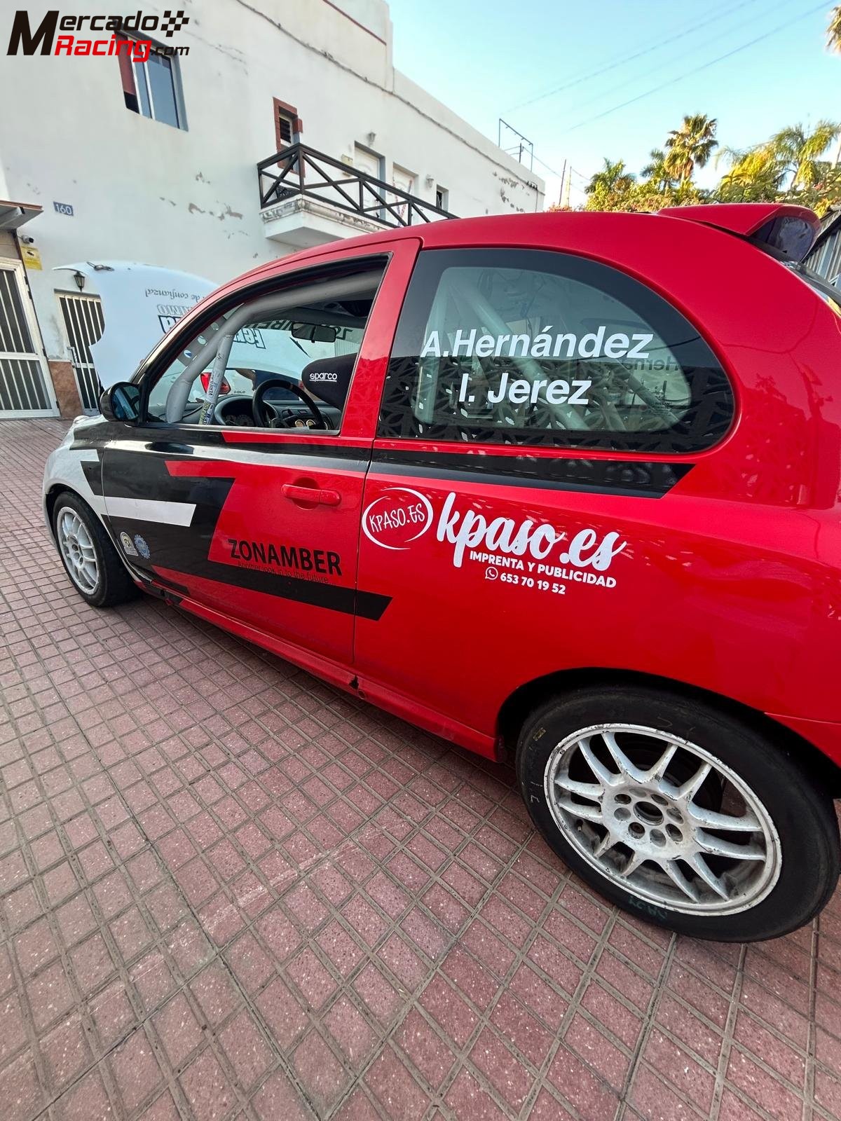 Nissan micra 160sr antigua copa rallys canarias