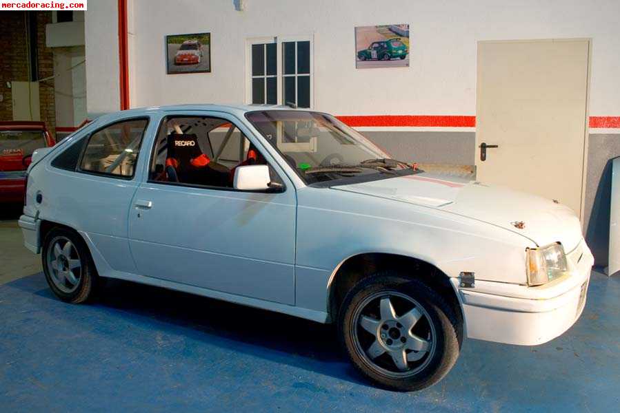 Opel kadett gsi 1.8 preparación tierra