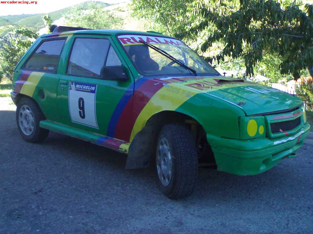 Coche campeon de tramos de castilla y leon