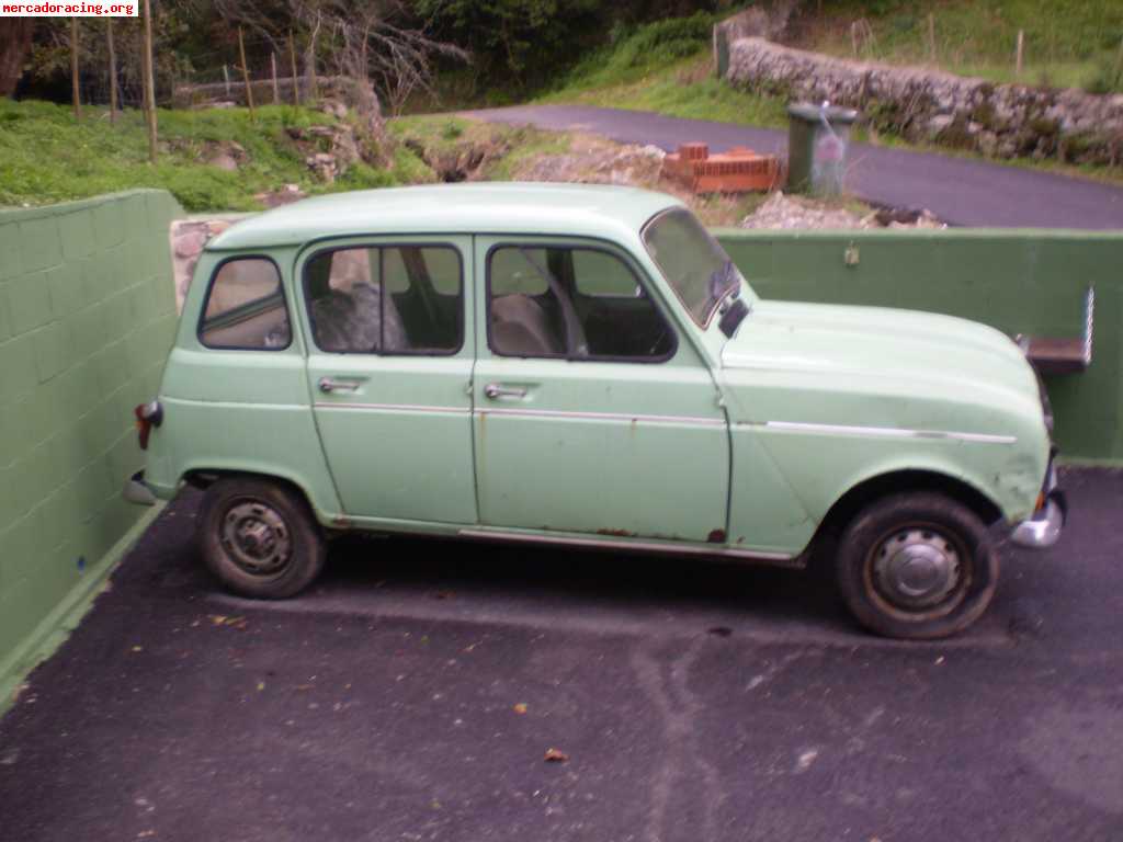 Vendo renault 4l para restaurar documentos y itv al dia