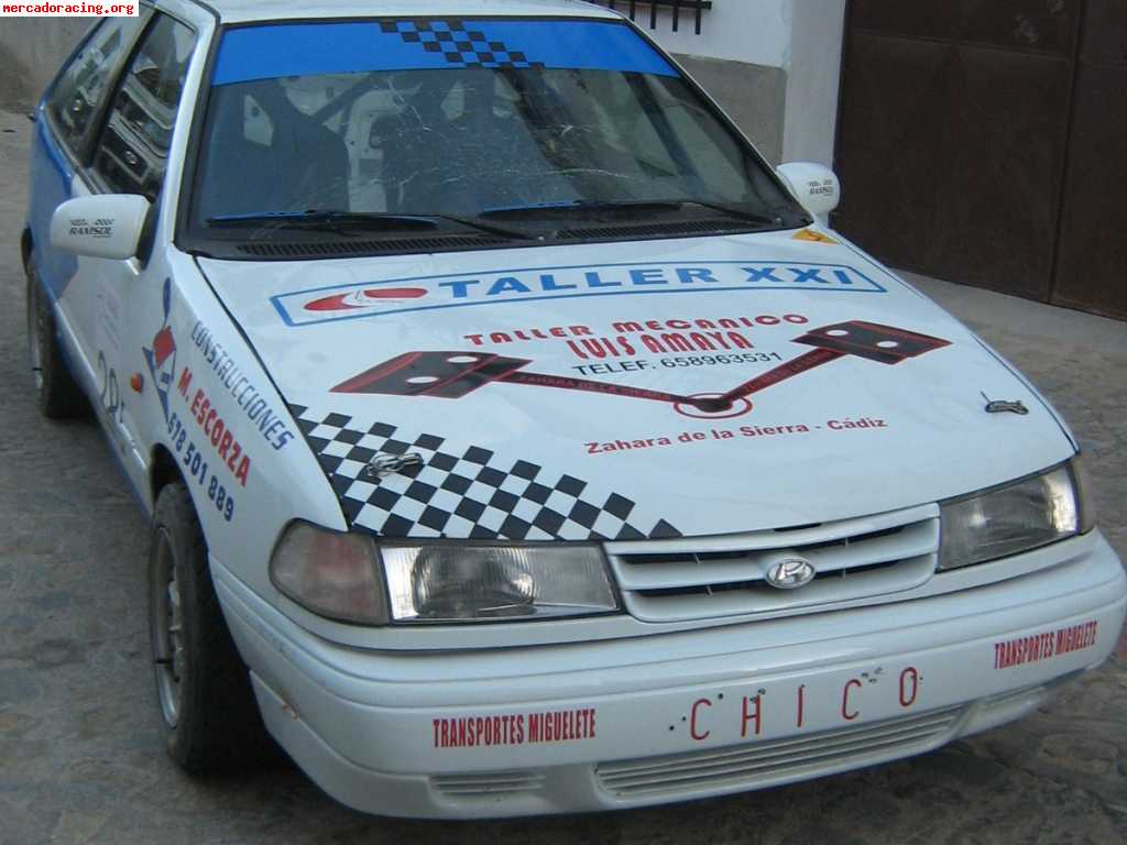 Vendo hiunday pony de rallies