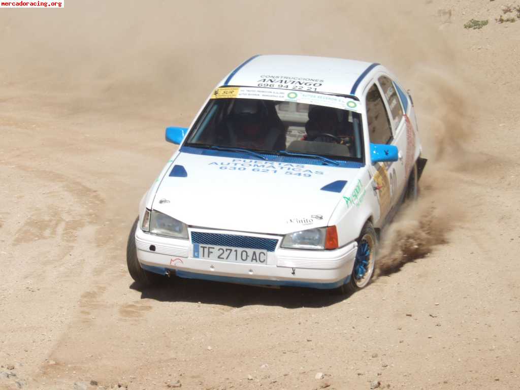 Opel kadett gsi de slalom