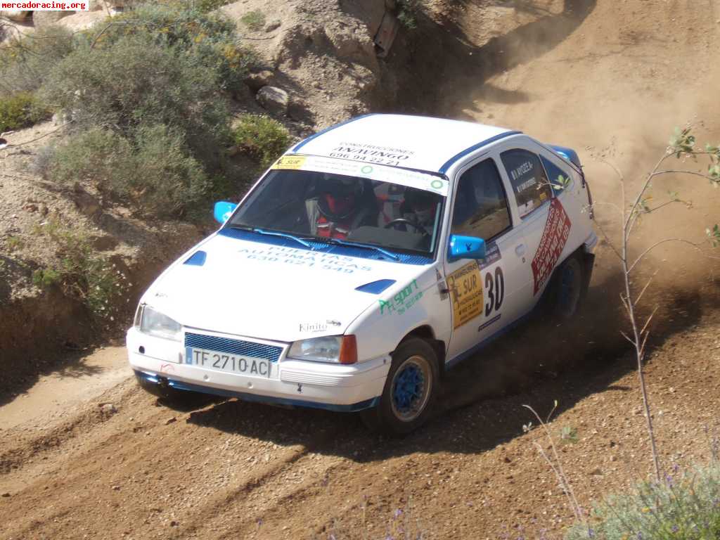 Opel kadett gsi de slalom