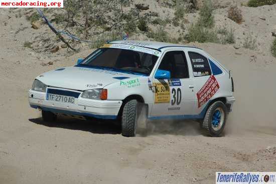 Opel kadett gsi de slalom