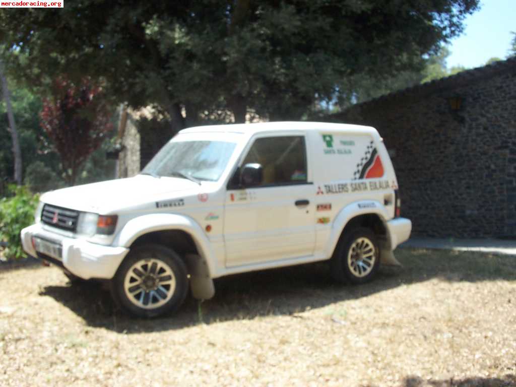 Vendo mitsubishi montero v-6 3000 para rallies de tierra o r
