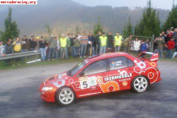 ¡¡¡¡super precio!!!! mitsubishi evo viii tope grupo a