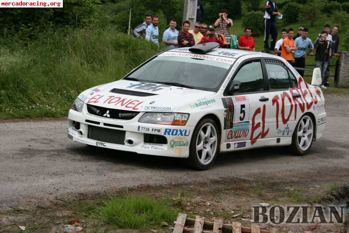 Mitsubishi evo ix tope gr n