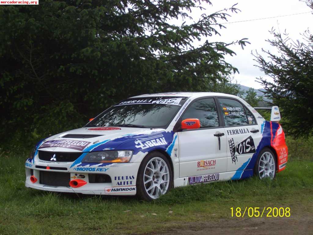 Pablo rey vende mitsubishi evo ix