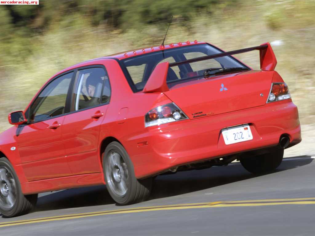 Mitsubishi evo 9 mr de calle