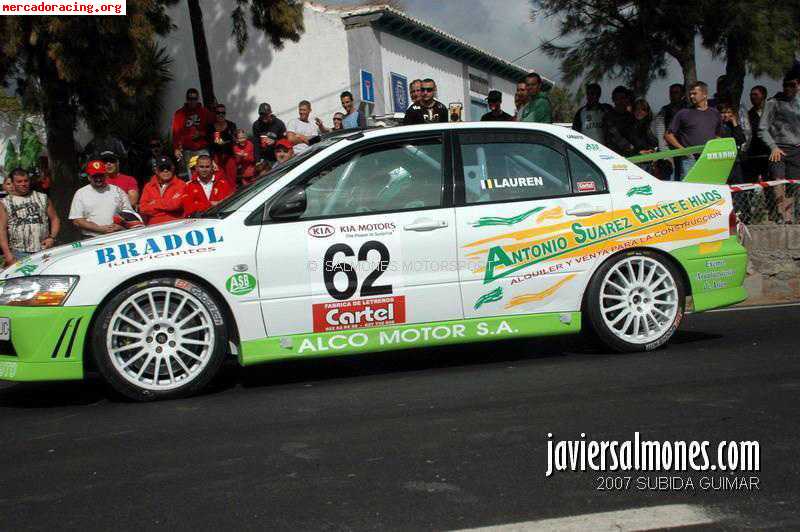 Mitsubishi evo 7 tope grupo a