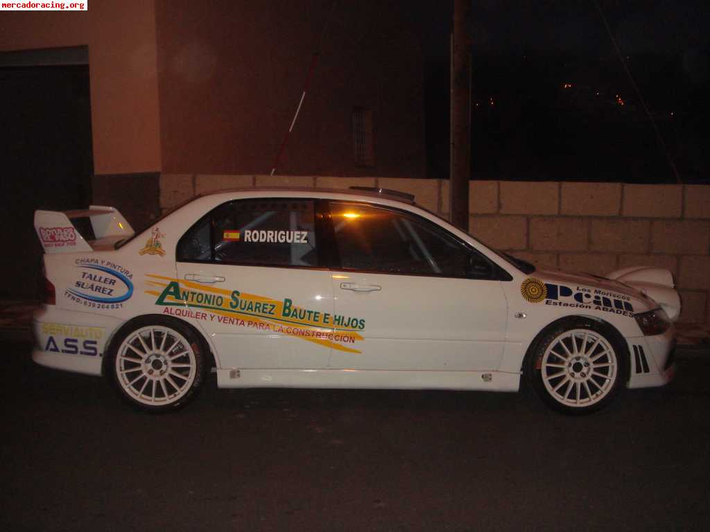 Mitsubishi evo 7 tope grupo  a 