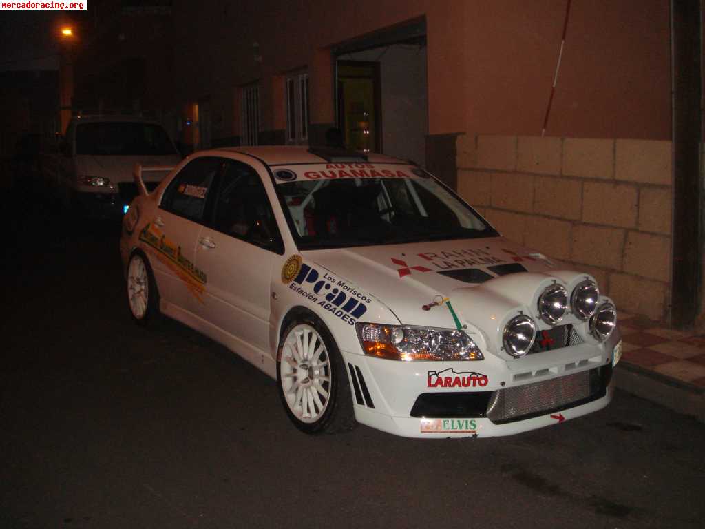 Mitsubishi evo 7 tope grupo  a 