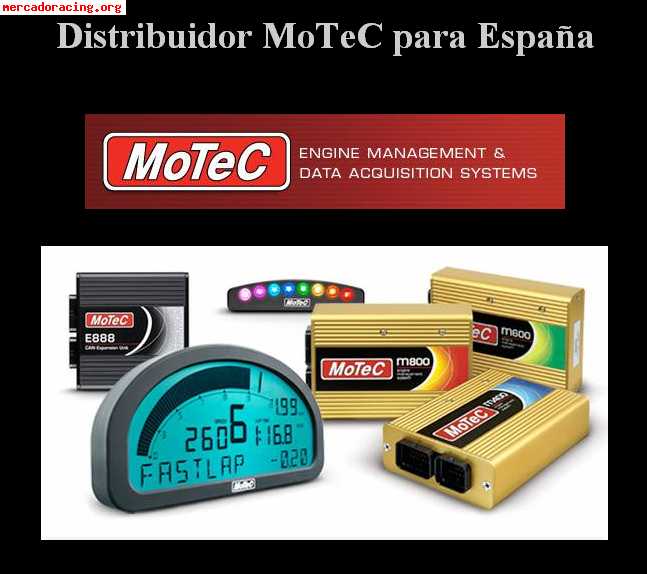 Distribuidor motec para españa