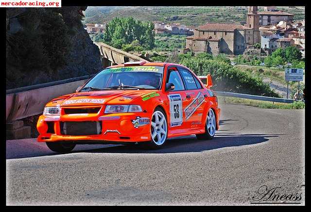 Se vende o se cambia mitsubishi evo vi gr a coche campeon