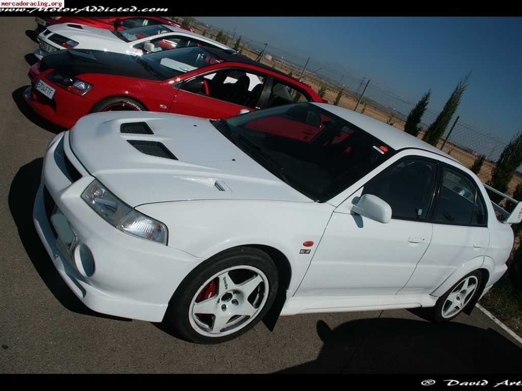 Mitsubishi evo vi de calle