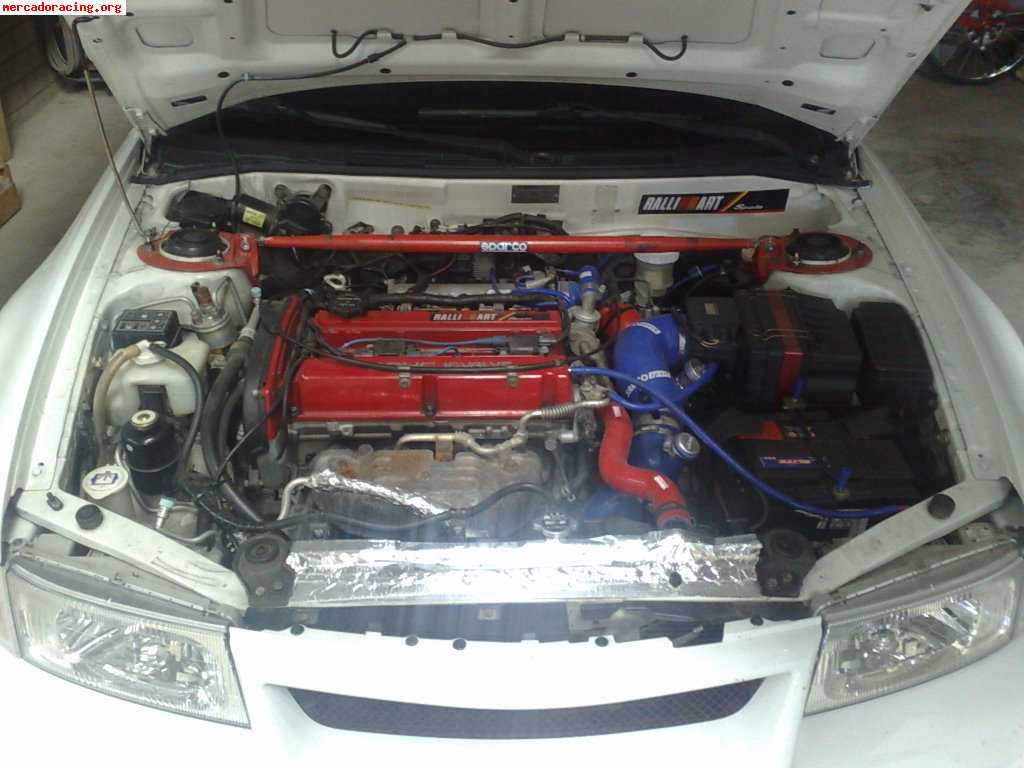 Mitsubishi evo vi de calle