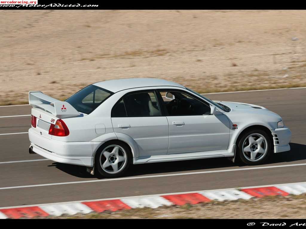 Mitsubishi evo vi de calle