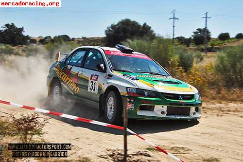 Mitsubishi evo iv grupo a tierra  año 2007!enrique sevilla 