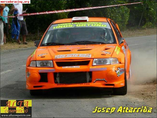 Mitsubishi evo vi gr a coche campeon