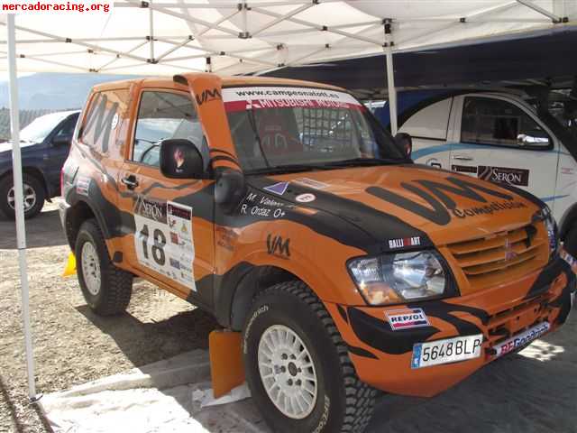 Se vende mitsubishi montero (subcampeón de españa 2010)