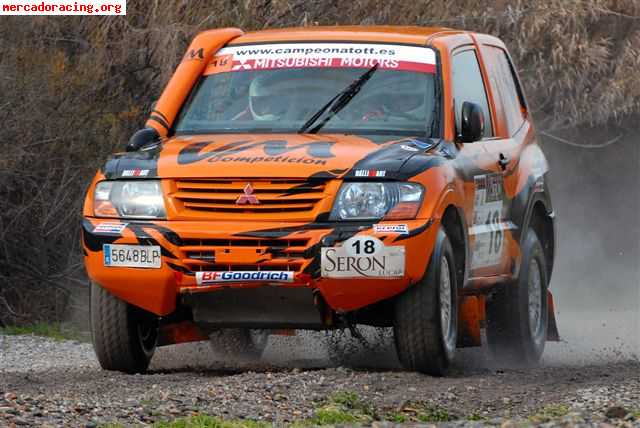 Se vende mitsubishi montero (subcampeón de españa 2010)