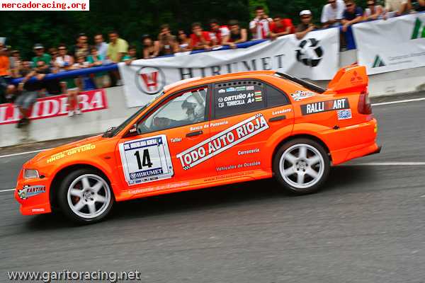 Mitsubishi evo vi gr a coche campeon