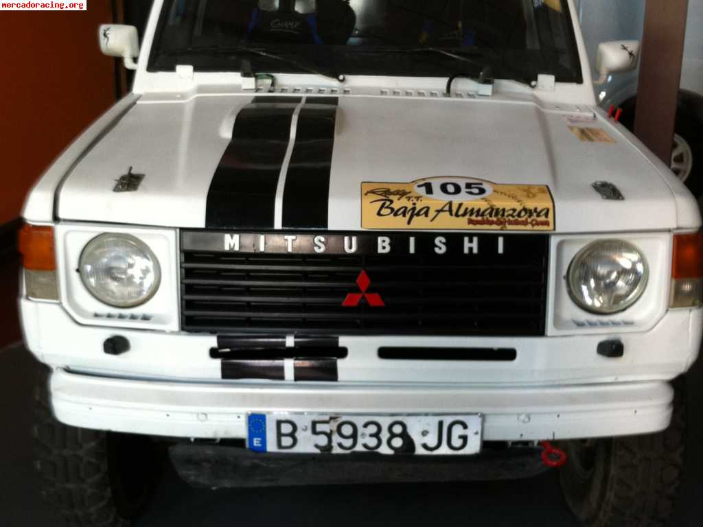 Vendo mitsubishi pajero para rally tt (dakar 88)