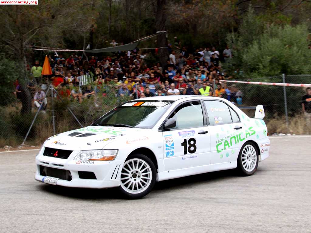   mitsubishi evo vii tope gr:n ex-mundialista