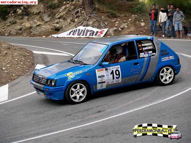 Se vende peugeot 205 f2000 (se estudian cambios por mitsubis