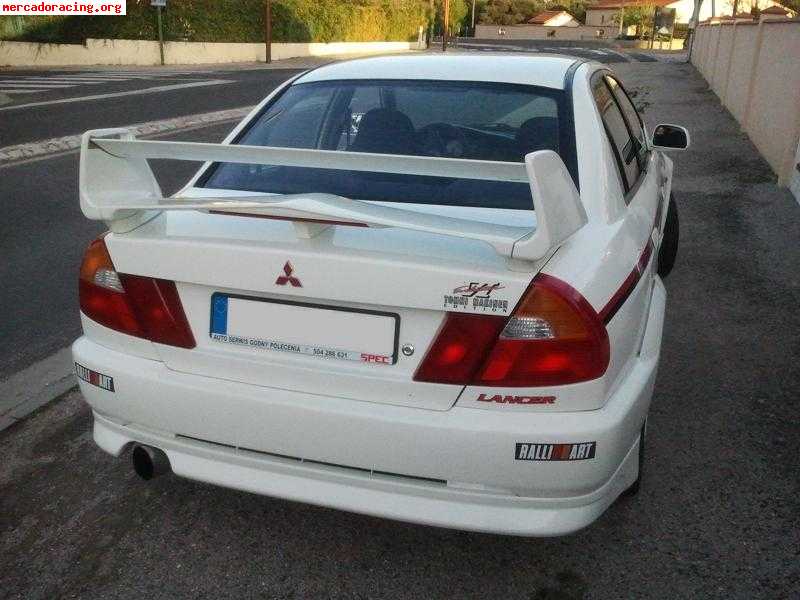 Mitsubishi lancer evo.6 tme - blanco