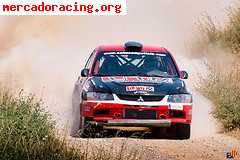 Mitsubishi evo ix - campeon de rallys de tierra de catalunya