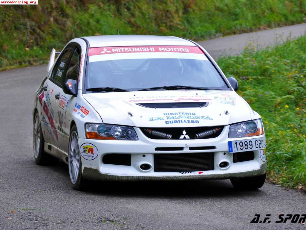 Se vende mitsubishi lancer evo 9 de grupo n producción, coch