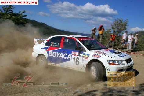 Mitsubishi evo vii, tope grupo n