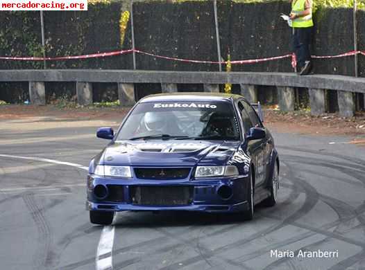 Mitsubishi evo 6 campeon montaña