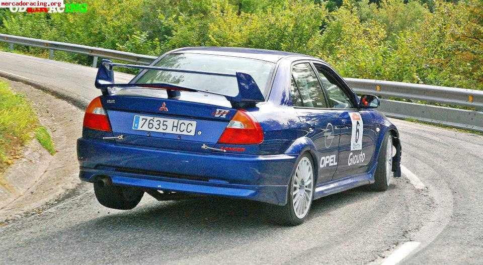 Mitsubishi evo 6 campeon montaña