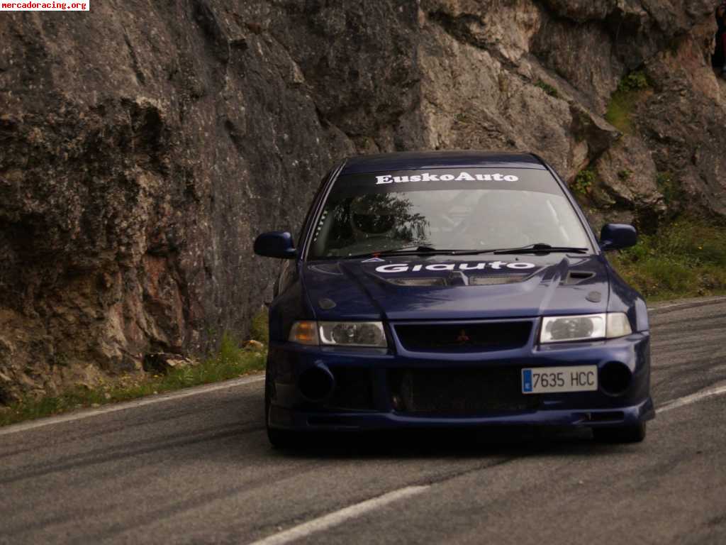 Mitsubishi evo 6 campeon montaña