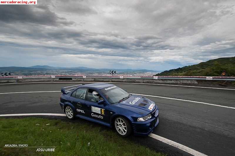 Mitsubishi evo 6 campeon montaña