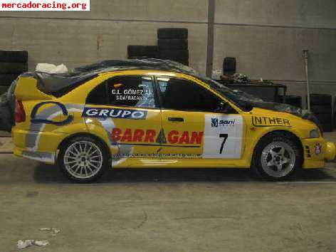 Mitsubishi evo vi tope grupo n