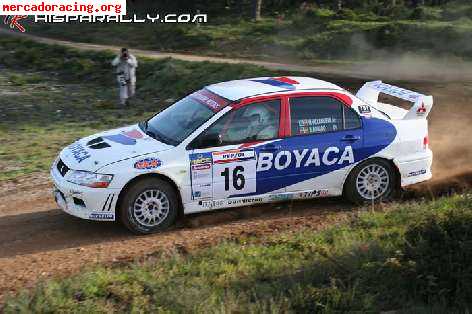 Mitsubishi evo vii, tope grupo n