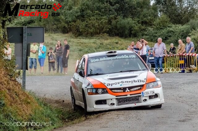 Mitsubishi lancer evo 9 actual campeón gallego de gr n 