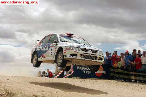 Mitsubishi evo viii campeon de españa